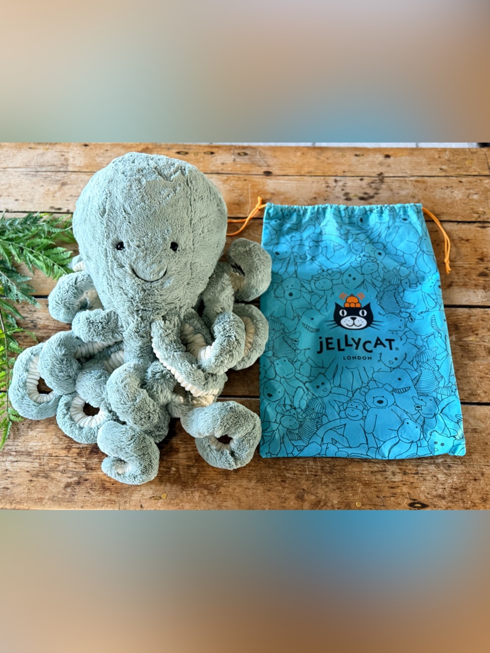 Jellycat ‘The Really Big Odyssey Octopus’ Plush NWT - RETIRED COLLECTION
